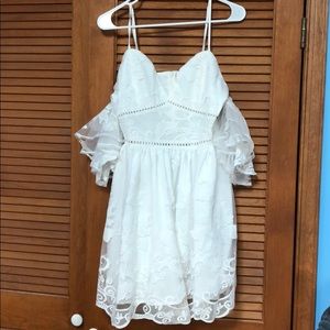 White Lace Dress NWOT